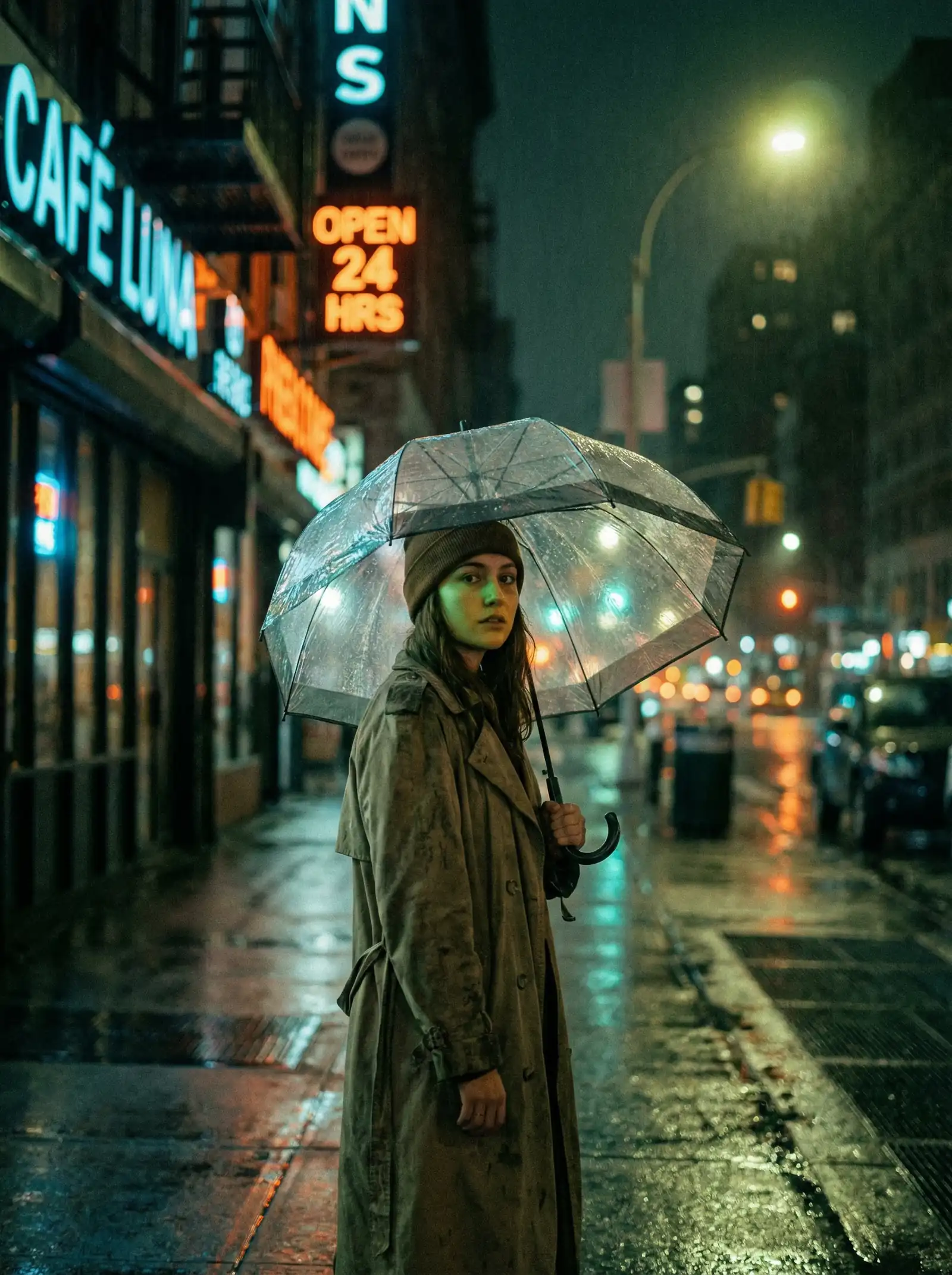 松下纱荣子 本周佳作 - 雨夜独行